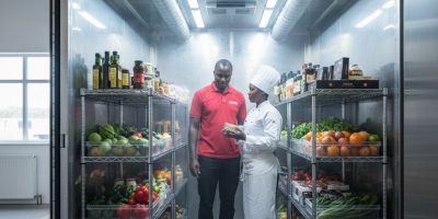 IDEAL Containers Food & Beverage Cold Storage container for fresh produce in Kenya