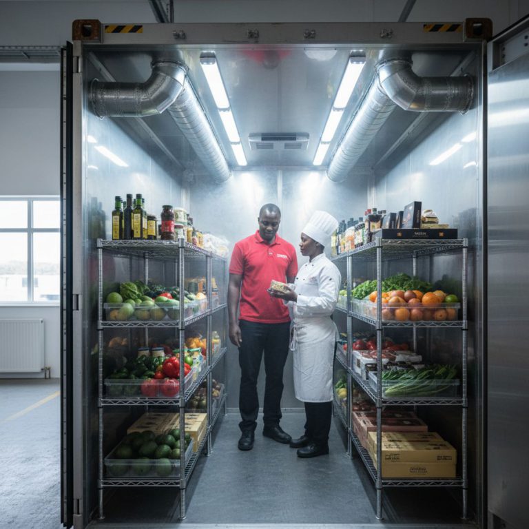 IDEAL Containers Food & Beverage Cold Storage container for fresh produce in Kenya